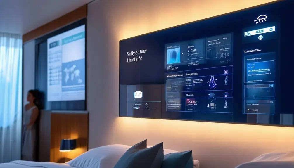 Interactive Hotel Room Signage Displays 3 modern display technology solution