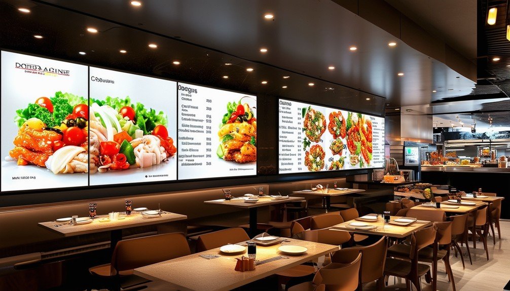 modernize menu with technology