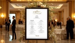 modernizing banquet hall menus