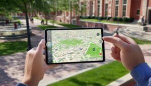 navigating college campus digitally