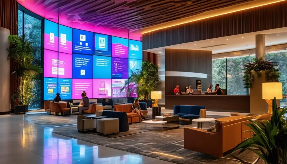 Guests Can't Look Away! The Addictive Hotel Lobby Displays You Need to See! 2 optimizing online content creation
