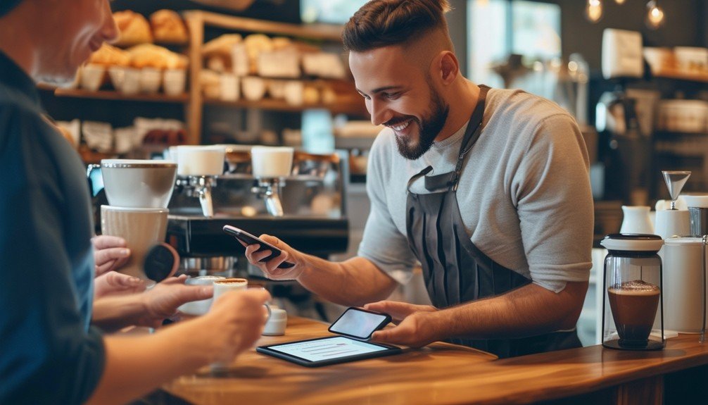 ordering food through mobile