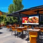 outdoor digital menu boards