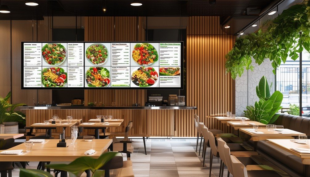 plant based restaurant website design