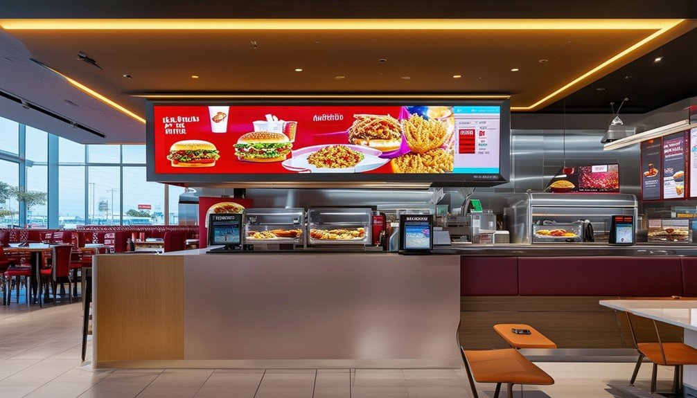 Restaurant Touchscreen Kiosks for Order Management 2 promoting brands through technology