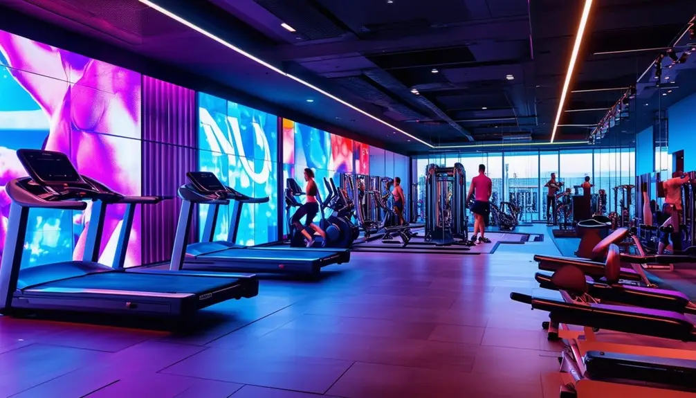 promoting fitness through screens