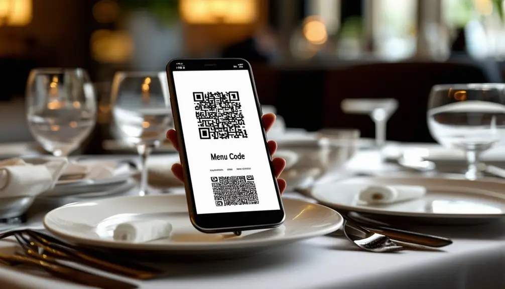 qr code menu suggestions