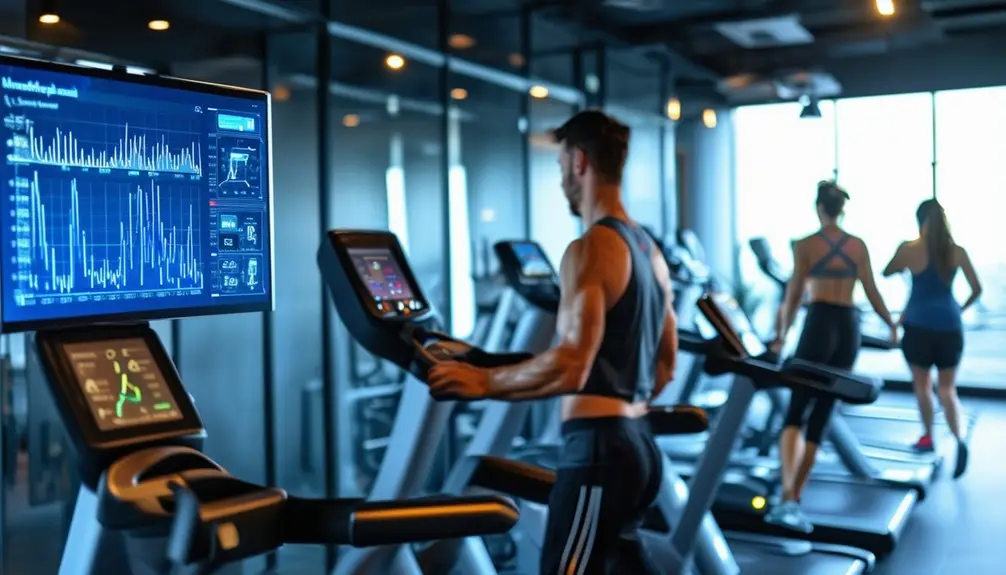 Fitness Center Health Progress Screens 6 re testing and monitoring measures