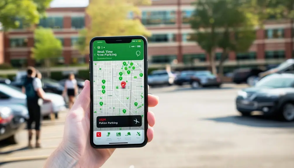 real time parking availability tracking