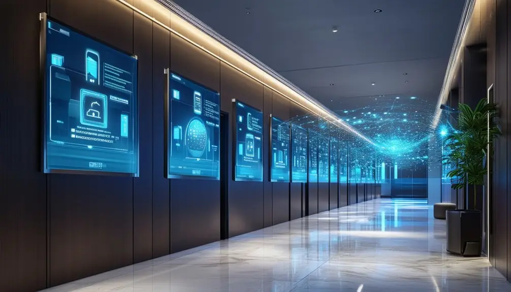 Hotel Digital Room Signs With Updates 7 remote control via cloud