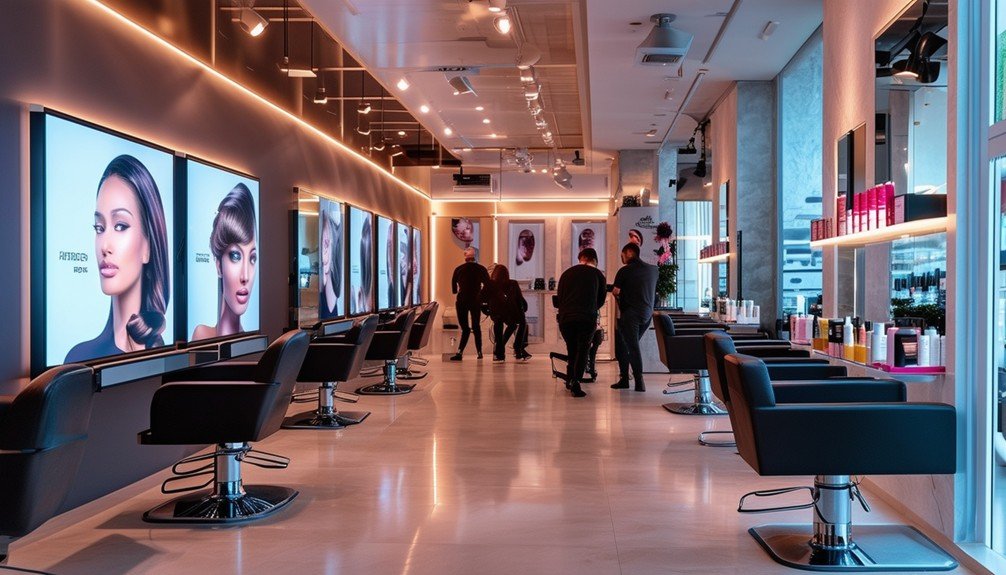 salon digital signage advantages