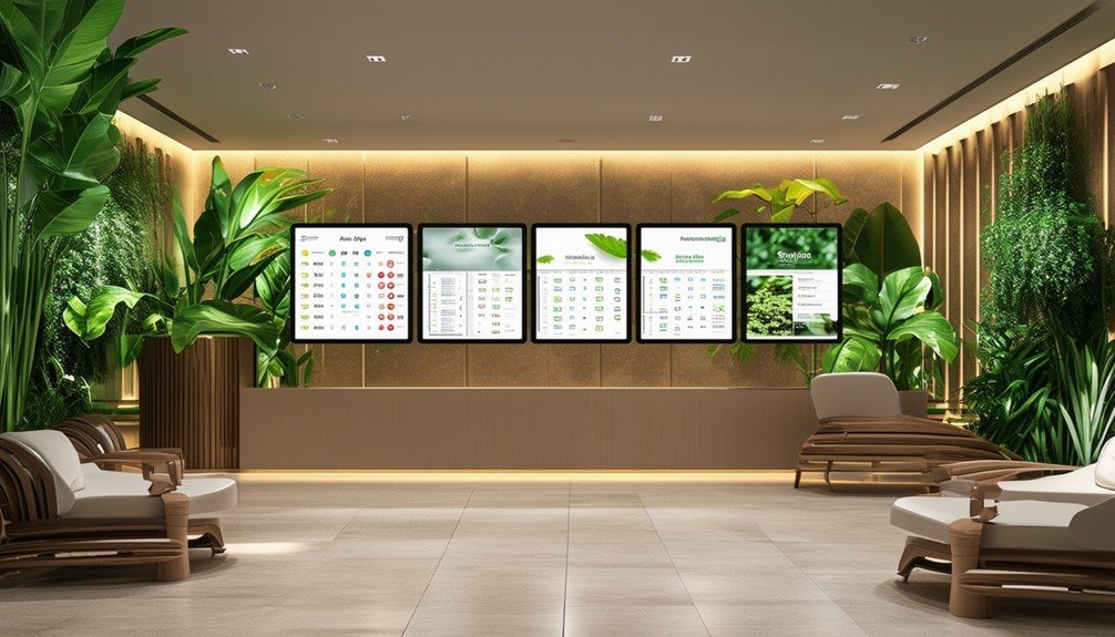 spa digital signage advantages