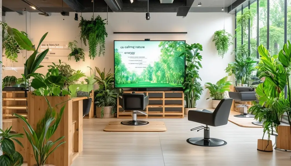 sustainable salon advertising solutions