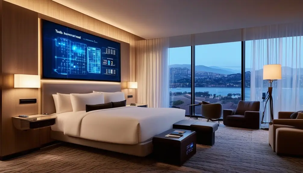 Interactive Hotel Room Signage Displays 6 synchronization of hotel technologies