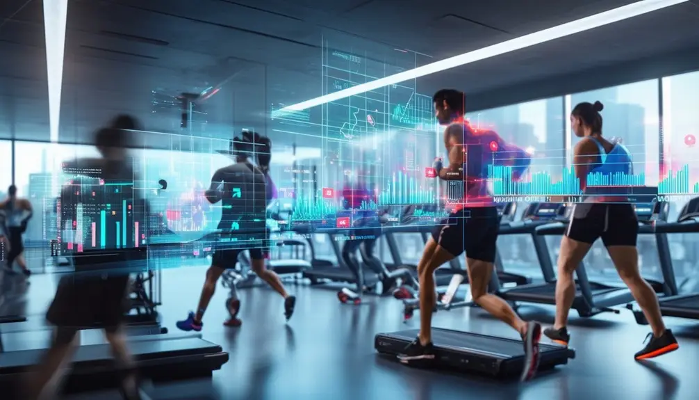 Interactive Fitness Tracking Screens 3 tracking fitness with technology