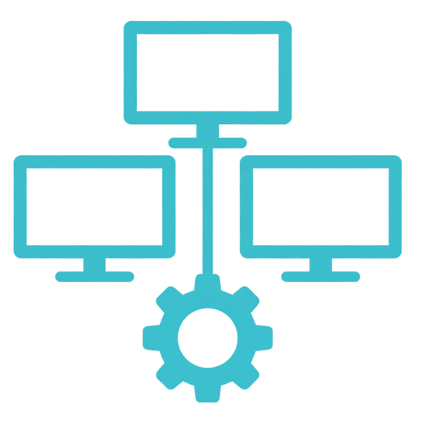 Digital signage network management dashboard for multi-location control, templates, presets, and reporting