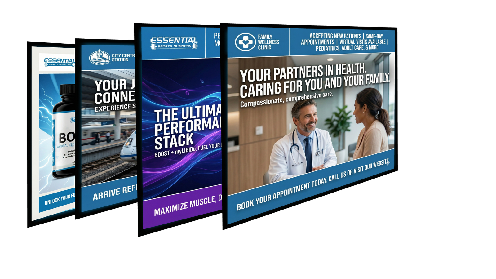 Ready to transform your screens banner for digital signage software, content management, and pricing details