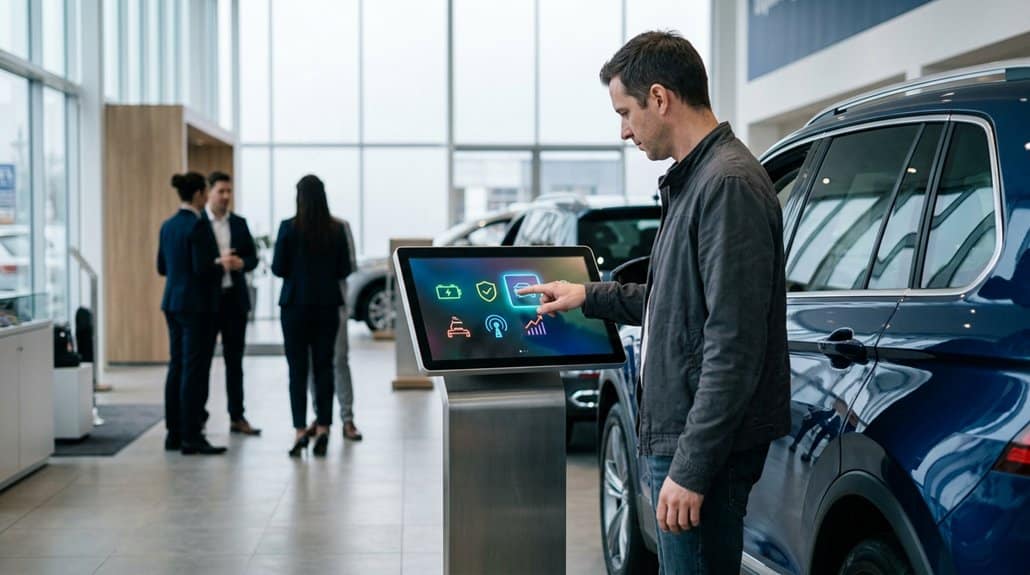 How Automotive & Car Dealerships Use Digital Signage for Vehicle Feature Highlights 3 boosting engagement through interactivity