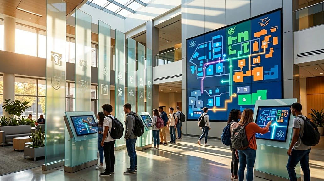 How Education & Campuses Use Digital Signage for Campus Wayfinding 3 campus digital signage success