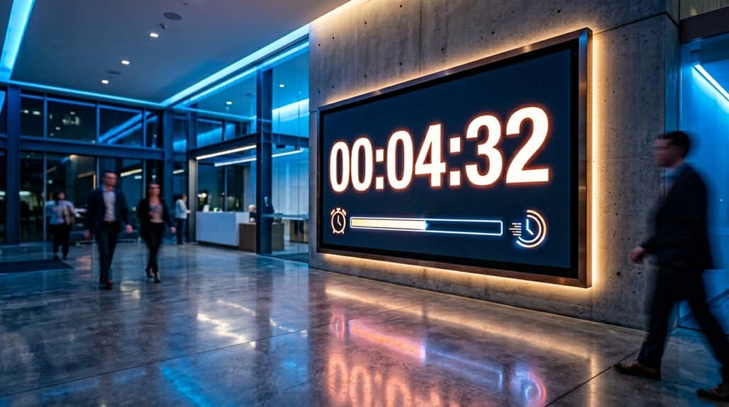countdown driven digital promotions