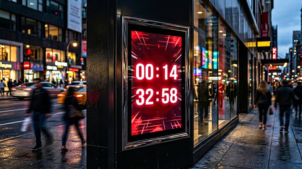 countdown timers increase sales