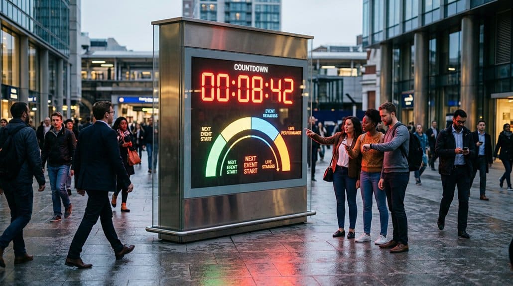 countdowns enhance audience engagement