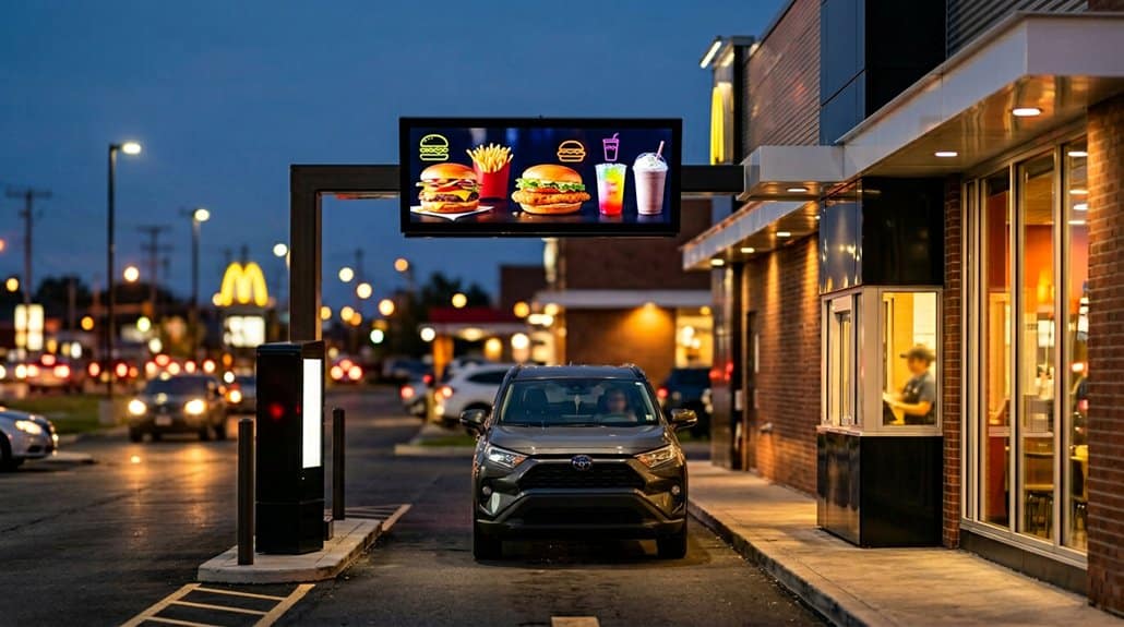digital menu displays efficiency