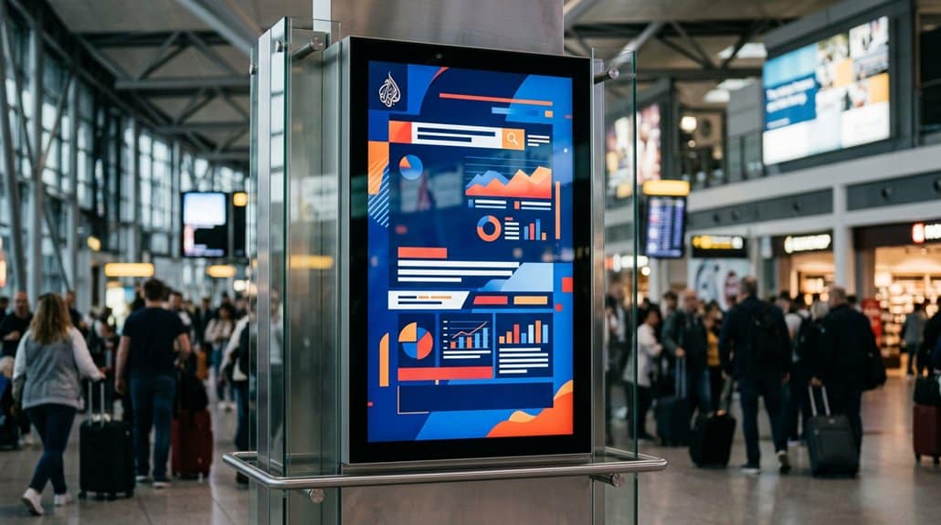 digital news display concepts