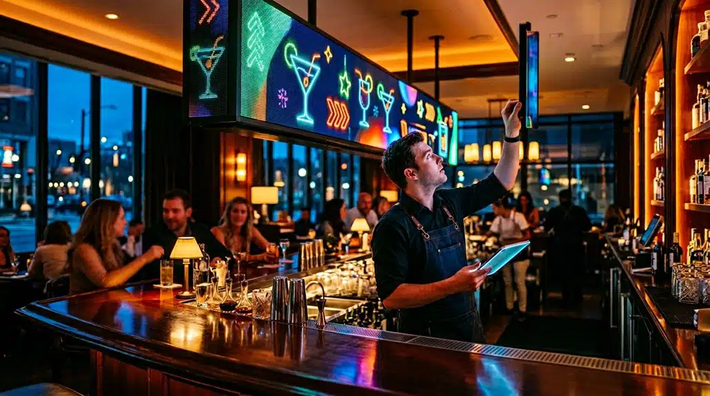 digital signage boosts engagement