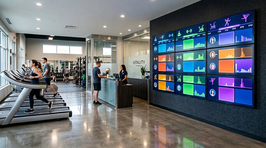 digital signage class displays