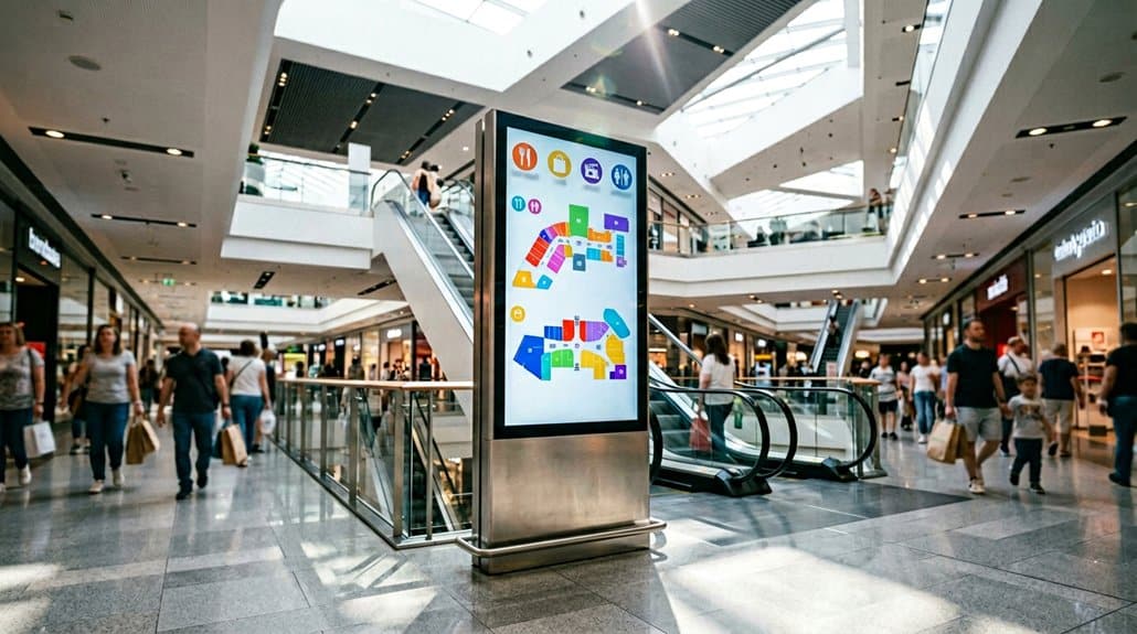 digital signage directory displays