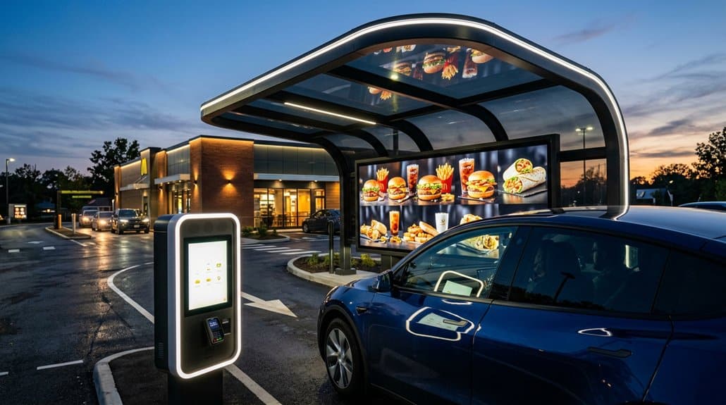 How Quick Service Restaurants (QSR) Use Digital Signage for Drive-Thru Menu Displays 1 digital signage enhances drive thrus