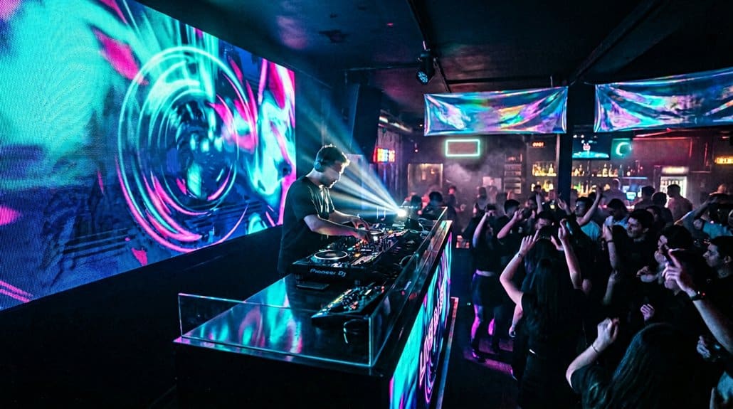 digital signage for djs