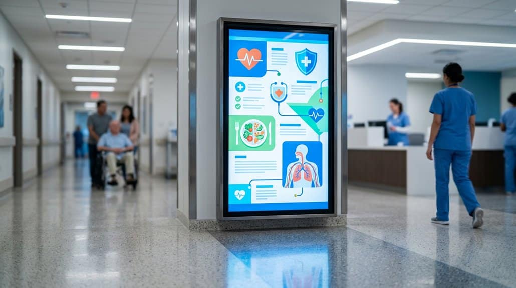 digital signage for education