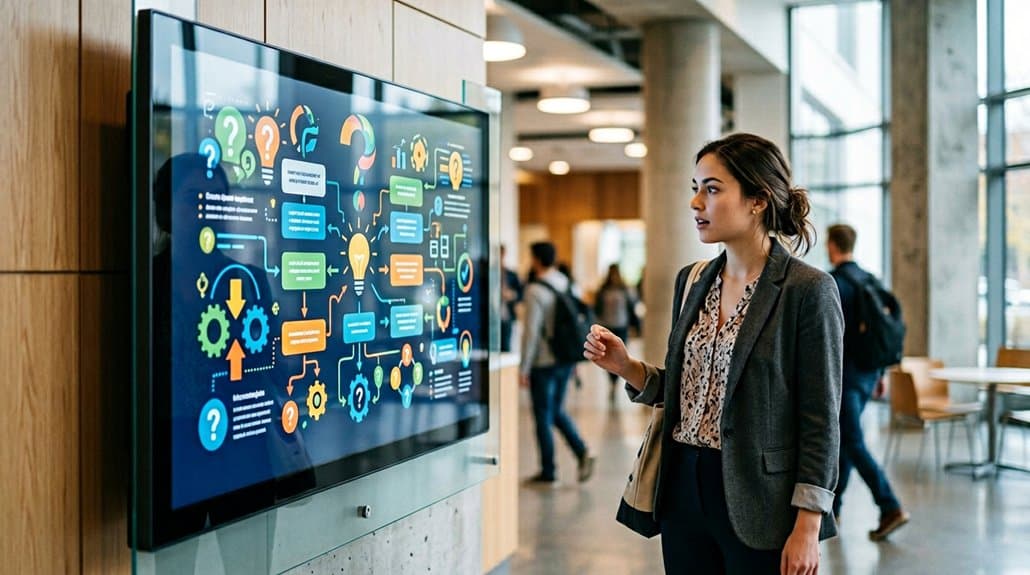 digital signage for education