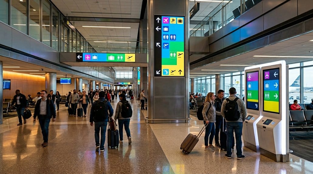 digital signage for navigation