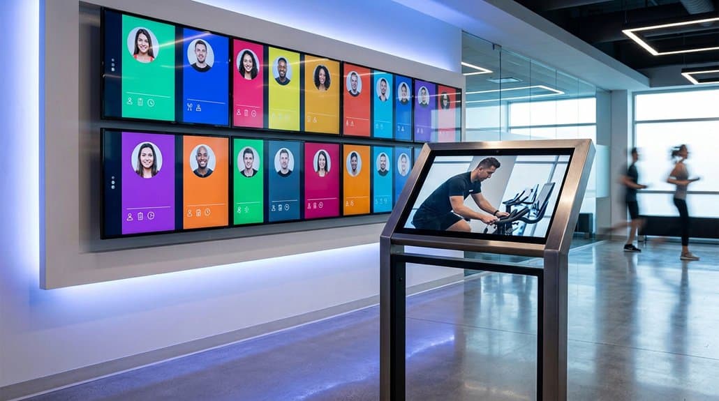 digital signage for trainers
