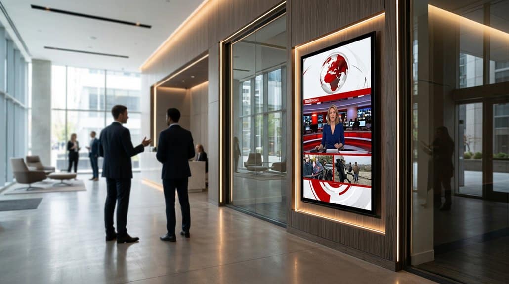 Benefits of Adding BBC News to Digital Signage Displays 1 digital signage news integration