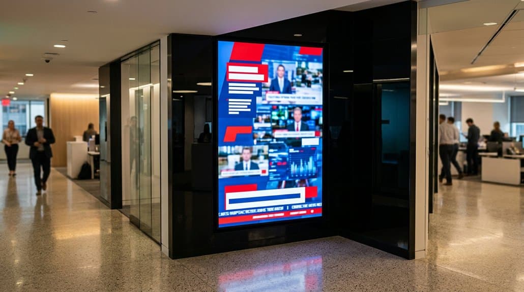 digital signage news updates