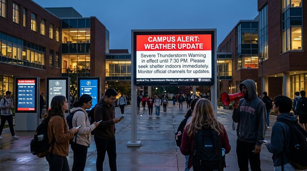 digital signs enhance safety