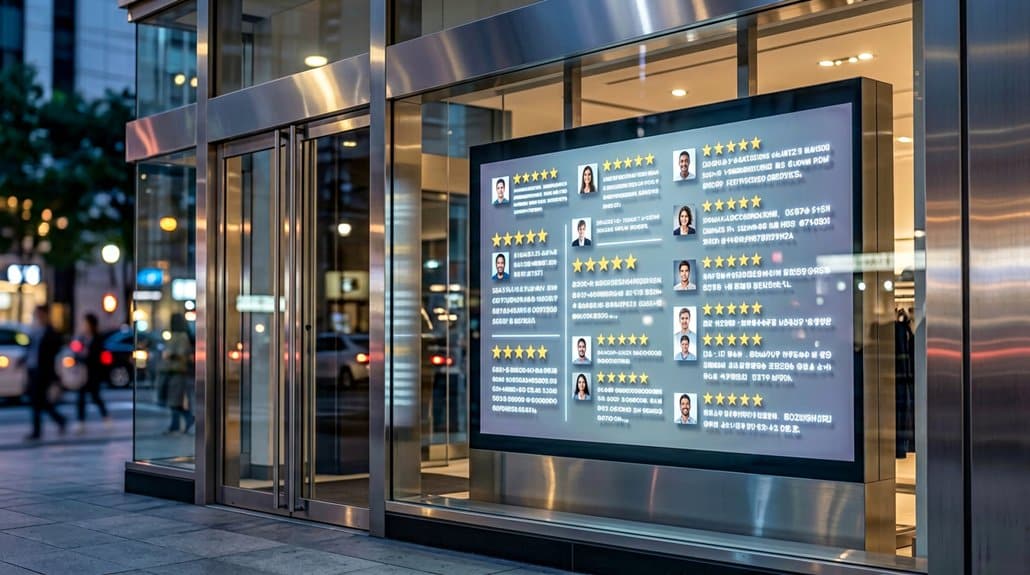 displaying google reviews effectively