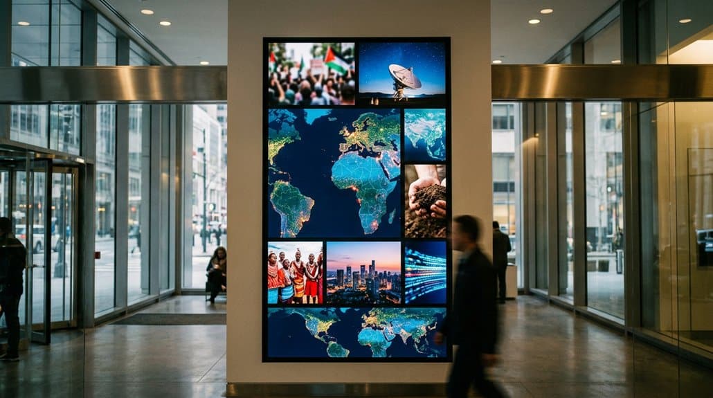 diverse perspectives in signage