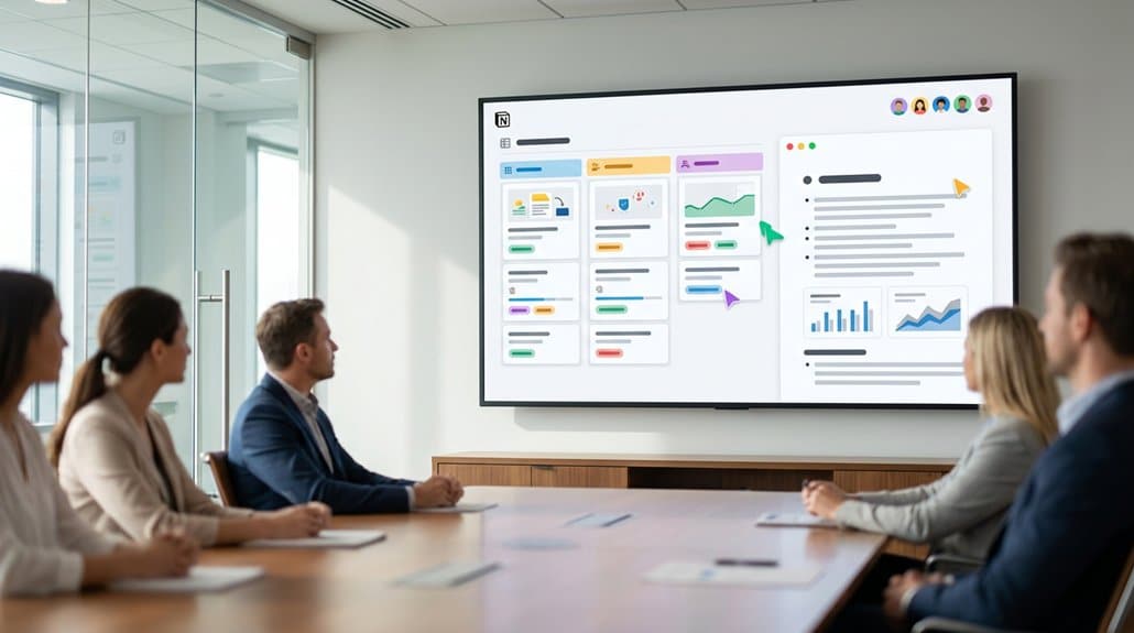 dynamic collaboration through notion
