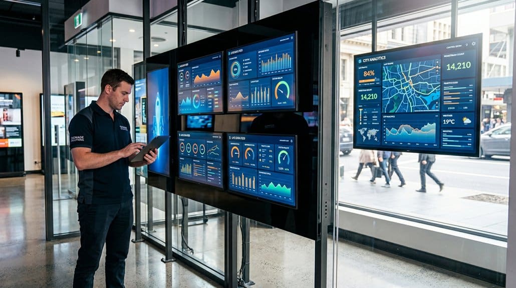 How Product Showcases Turns Digital Signage Into Live Dashboards 2 dynamic digital data displays