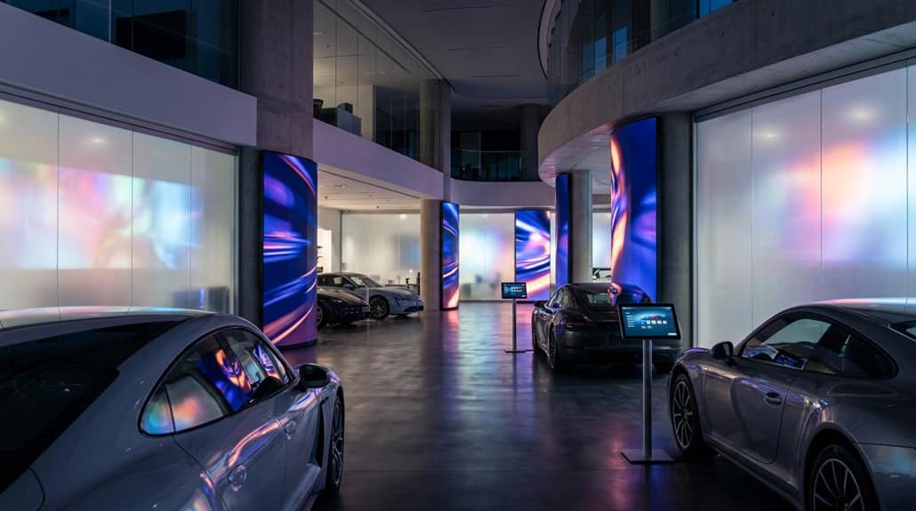 dynamic digital showroom experience