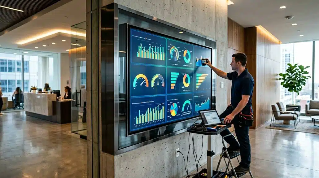 Benefits of Adding Power BI to Digital Signage Displays 1 dynamic interactive data displays