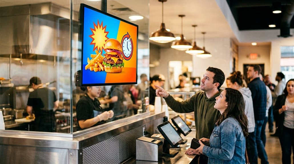 How Quick Service Restaurants (QSR) Use Digital Signage for Limited Time Offer Promotions 2 dynamic limited time promotions