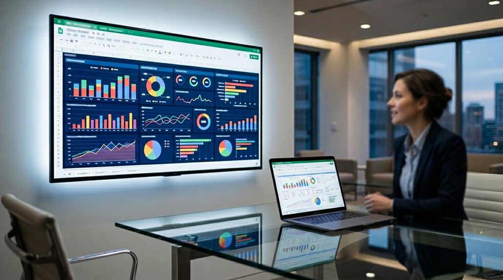 dynamic real time data displays