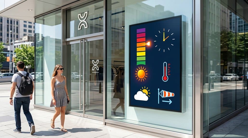 How UV Index Makes Digital Signage More Useful and Relevant 2 dynamic uv index content