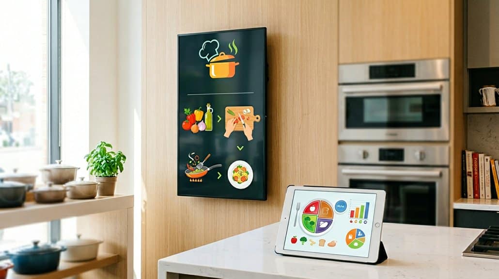 educational digital signage recipes